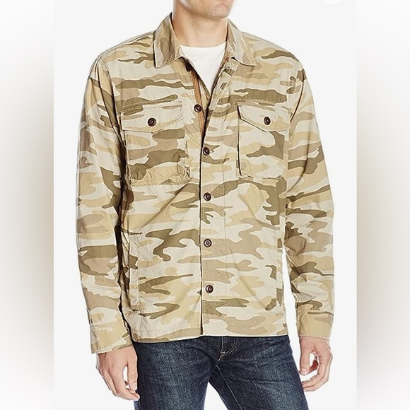 Lucky Brand Men’s Lightweight Camo Utility Jacket - Picture 12 of 14